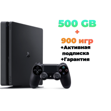 PS4 Slim 500GB Б/У + Ігри