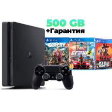 PS4 Slim 500 GB Б/У  Комплект №6