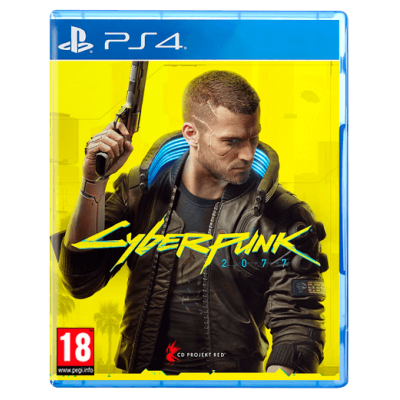 Диск PS4 CyberPunk 2077 RU БУ