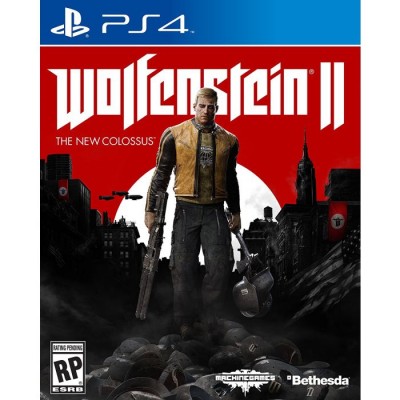 Диск PS4 Wolfenstein 2 The New Colossus ENG БУ