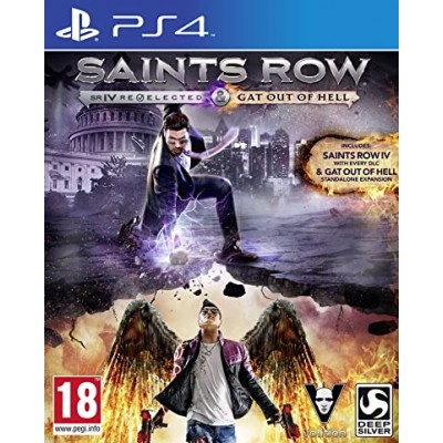 Диск PS4 Saints Row IV: Re-Elected RU БУ