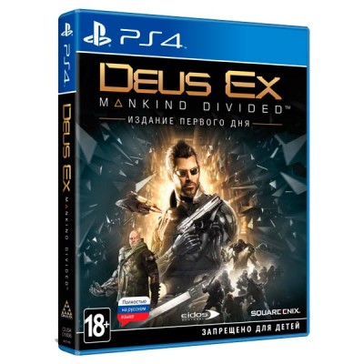 Диск PS4 Deus Ex: Mankind Divided