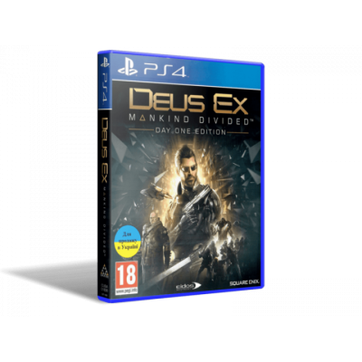 Диск PS4 Deus Ex: Mankind Divided