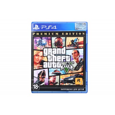 Диск PS4 GTA V RU БУ