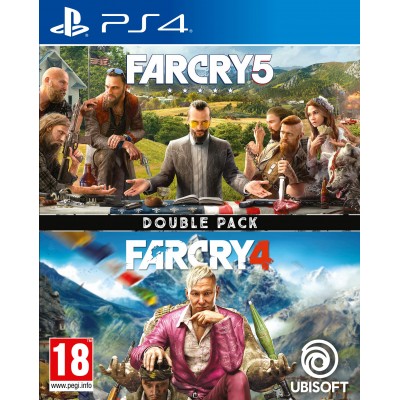 Диск PS4 FarCry 4 + FarCry 5