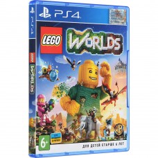 Диск PS4 Lego Worlds RU БУ